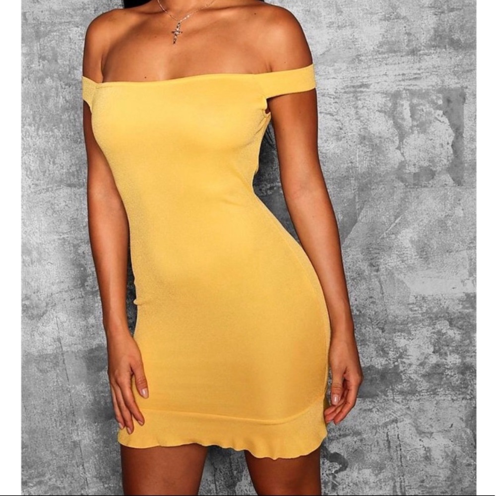 Yellow Minidress